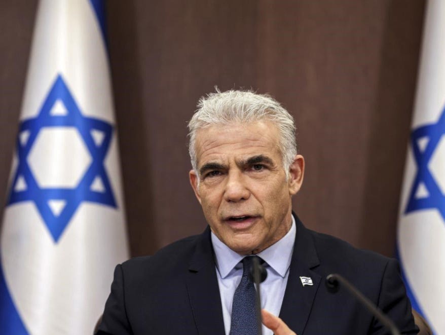 Netanyahu either incompetent or complicit in leak: Lapid