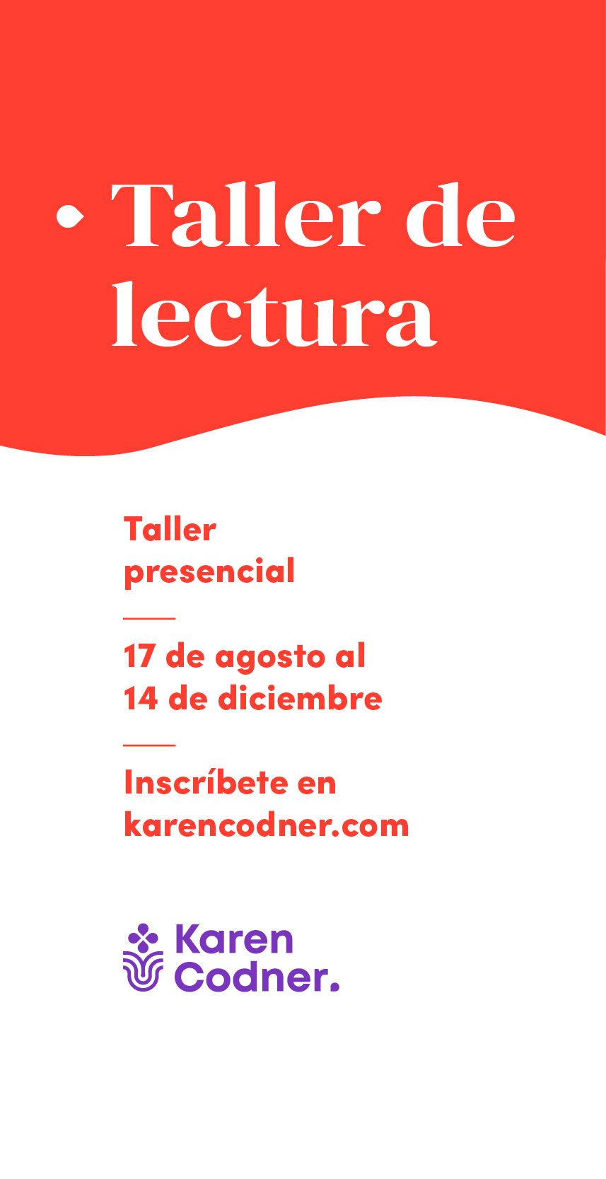 Inscríbete en este taller magnífico