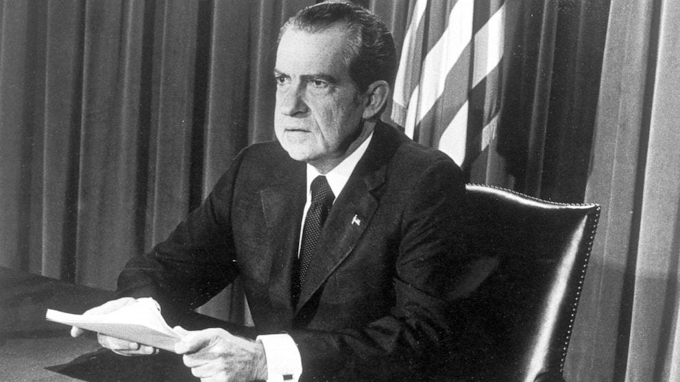 President Nixon Resigned 40 Years Ago Today - ABC News