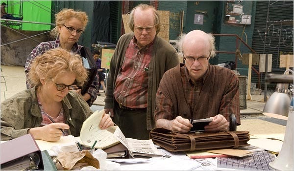 Dreamer, Ever Hear About Living in the Here and Now? Philip Seymour Hoffman  and Michelle Williams in Charlie Kaufman's Film - The New York Times