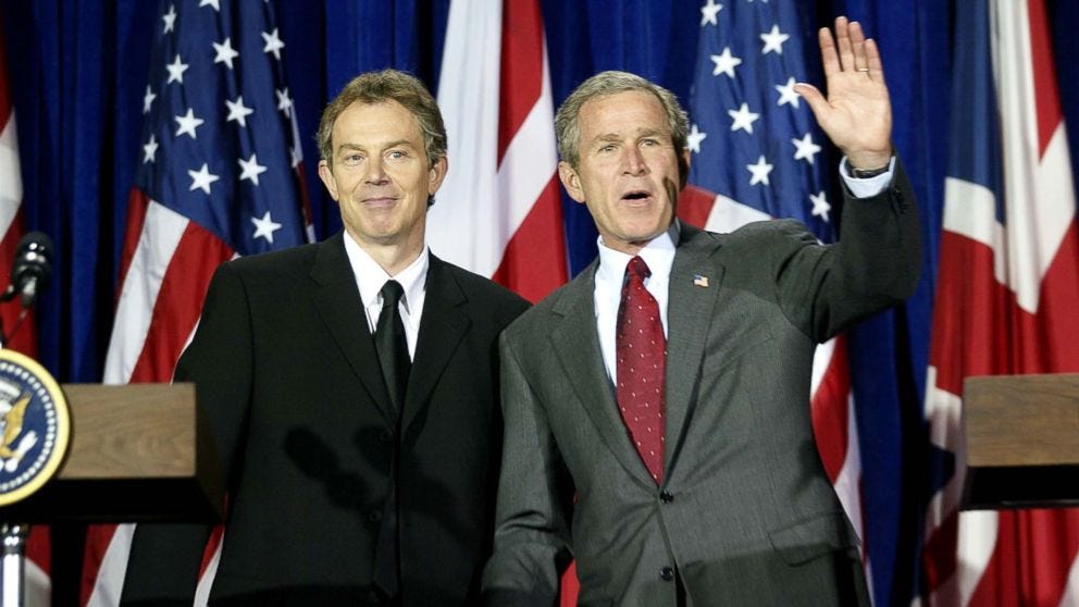 Tony Blair's Secret Letters to George W. Bush on Iraq War Released - ABC  News