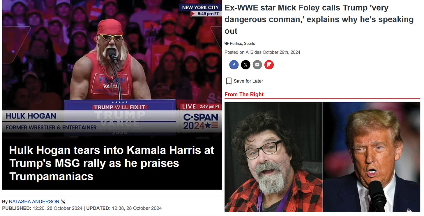 https://www.allsides.com/news/2024-10-29-1015/politics-ex-wwe-star-mick-foley-calls-trump-very-dangerous-conman-explains-why