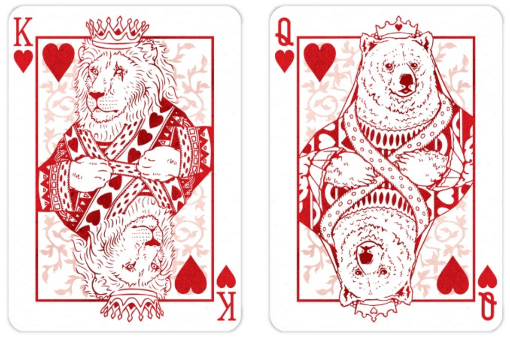 Wild Reign (Evergreen OR Crimson) Playing Cards Decks – Card ...