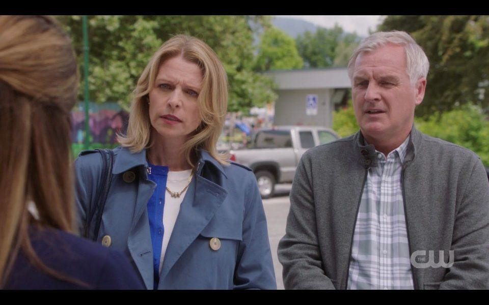 Andrew Airlie and Anne Marie DeLuise back on SPN 1504