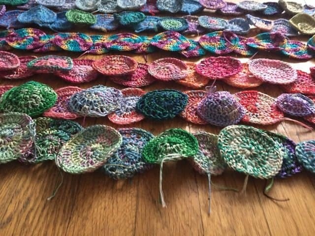 100 mini crochet mandalas for marinke from karen 3