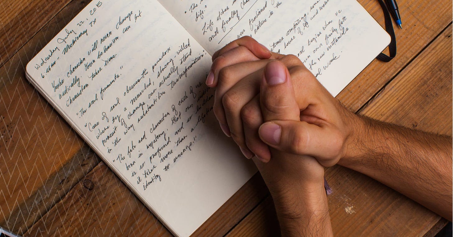 Organizing a Prayer Journal | Prayer Resources | The Navigators