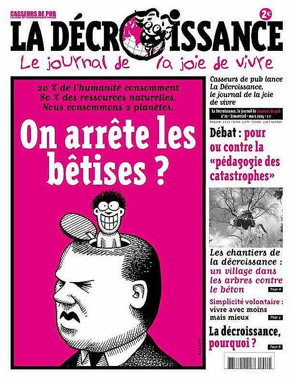 couverture du journal