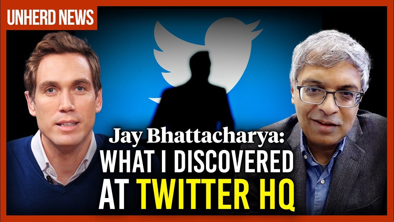Jay Bhattacharya: What I discovered at Twitter HQ - YouTube