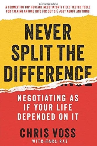 Jual Never Split the Difference:Negotiating as if Your Life Depended - Kota  Yogyakarta - Milatifa_Wardoyo | Tokopedia