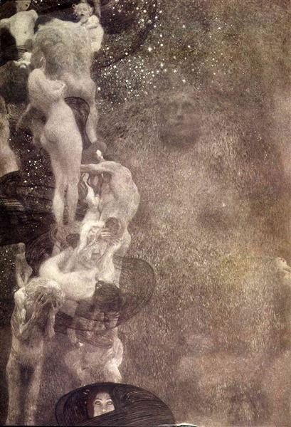 Philosophy (final state), 1899 - 1907 - Gustav Klimt