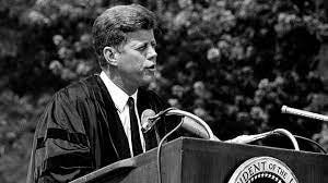 President John F. Kennedy's "Peace Speech" - YouTube