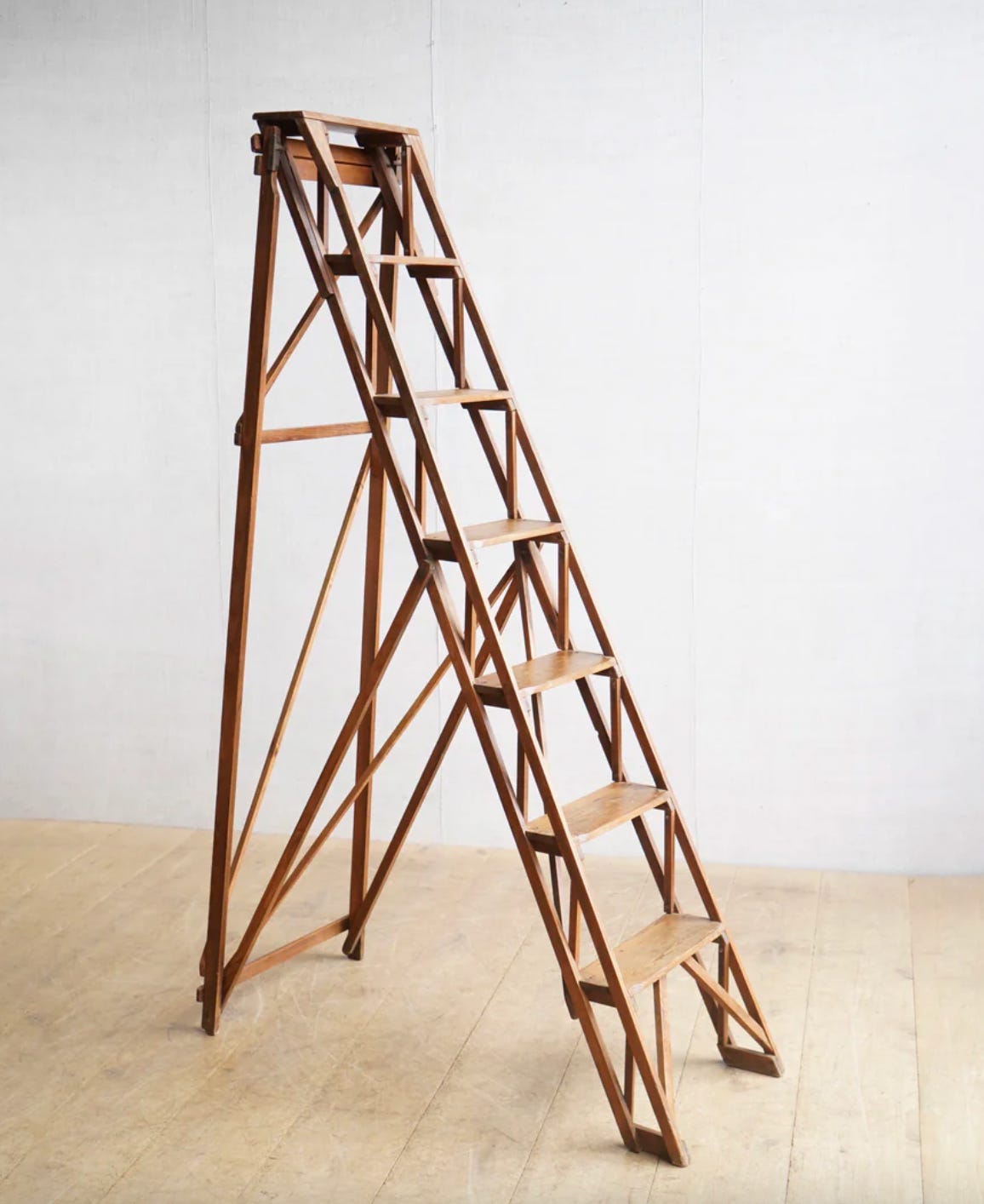 Cart-house, Early 20th Century Hatherley Jones Lattice Ladder, £280
