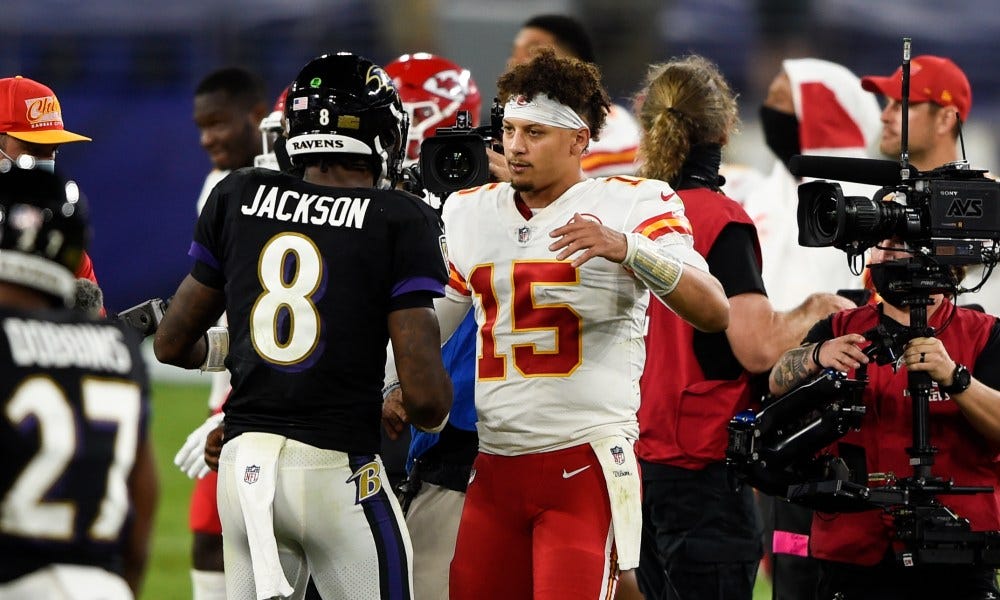 Patrick Mahomes: Lamar Jackson is 'going to be the MVP for a reason'