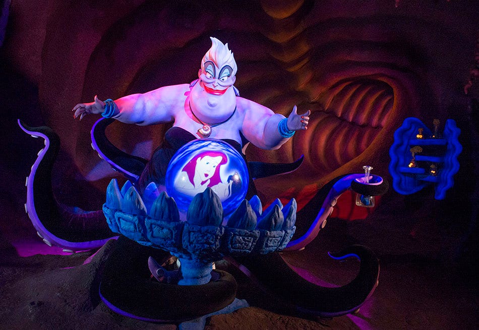 Ursula The Little Mermaid Disney World