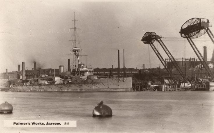 DU 1195 - Palmers Rolling Mills, Shipyards, Jarrow, County Durham | eBay