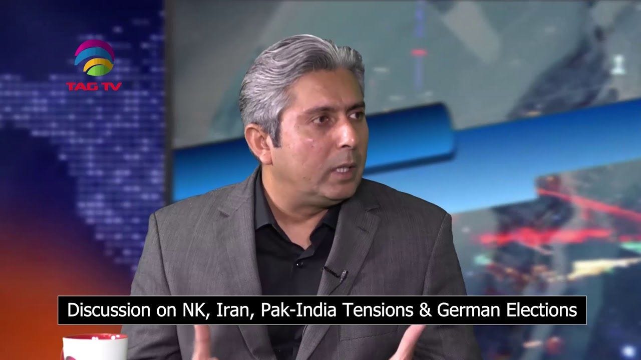 Discussion on NK, Iran, Pak India Tensions & German Elections in 'kya farq Parta hai] @TAG TV