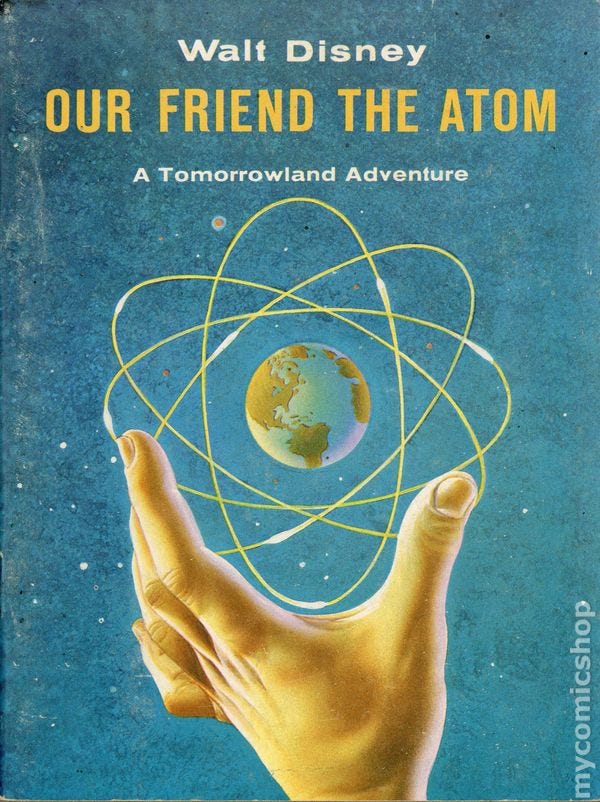 Our Friend The Atom (1959) Promo comic books