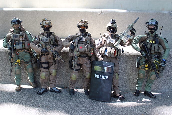 FBI HRT | Hostage Rescue Team - Kitbashes - Armed Figures