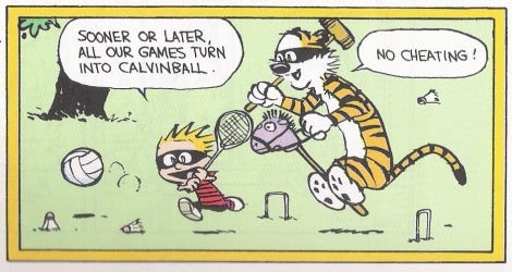 Calvinball (trope) Calvinball (trope)
