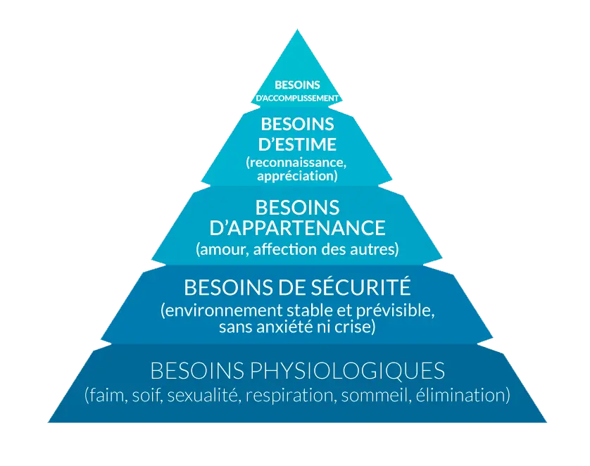Converser, communiquer, former, engager : la pyramide de Maslow de la com  interne !