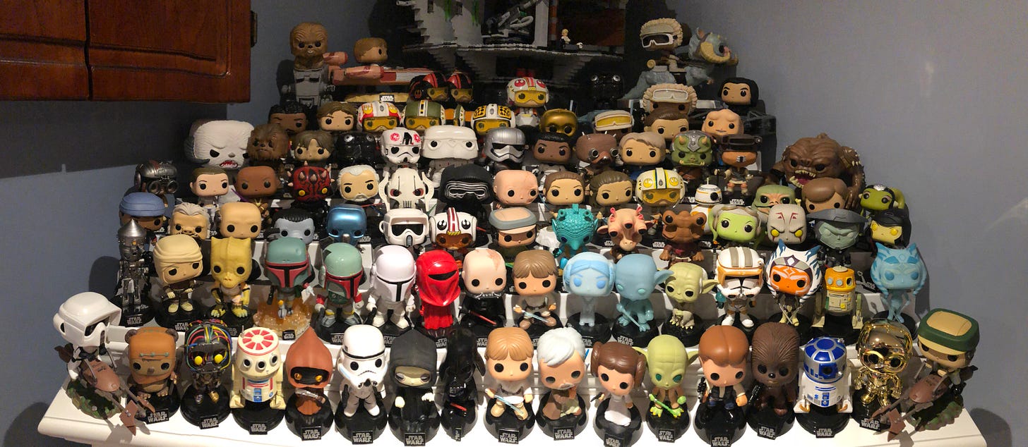 My Star Wars Pop Collection. It's getting a little out of control ...