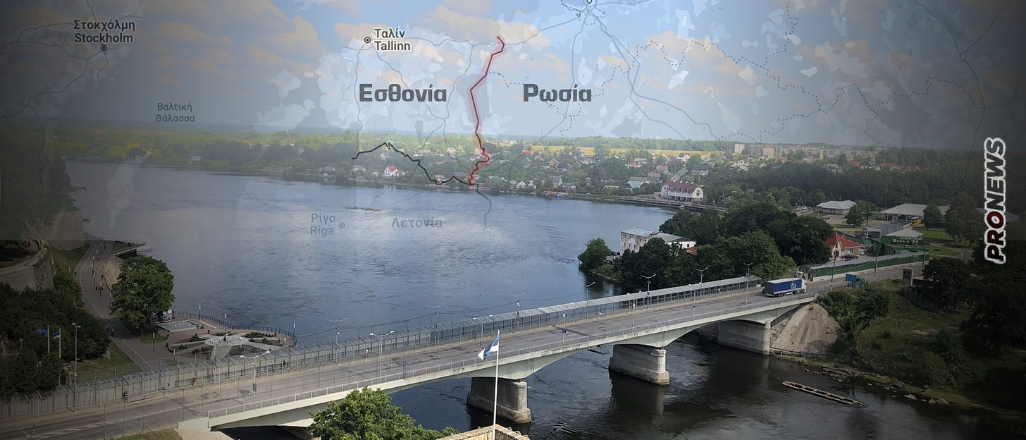 Negative development for safety: H Russia "erased", the border with Estonia! – Removed the buoys that delimit (upd)