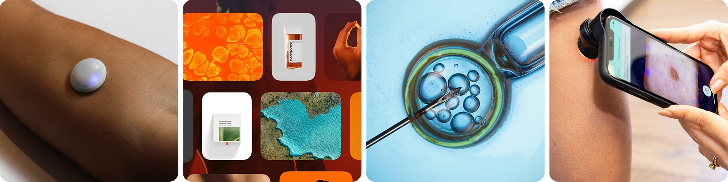 Biolinq, Superpower, Ovo Labs, Skin Analytics