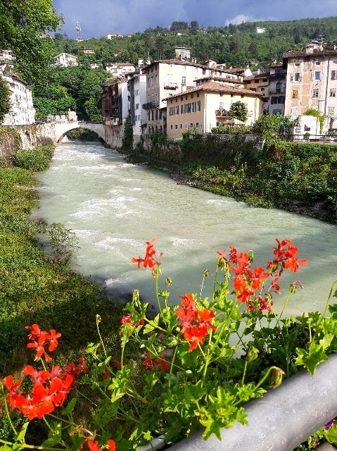 natural beauty in the landscape of Rovereto ITALY