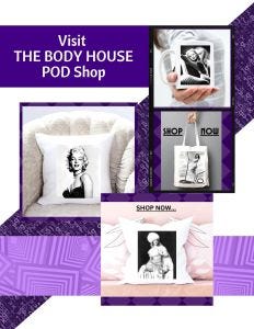 the body house shop, old hollywood gifts