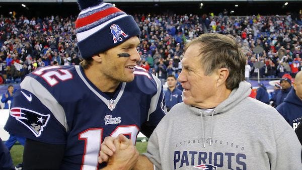 tom brady bringing relief to bill belichick 2016 nfl images