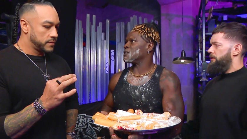 R-Truth eats a jelly roll in The Judgment Day's clubhouse: Raw highlights,  Nov. 27, 2023 | WWE