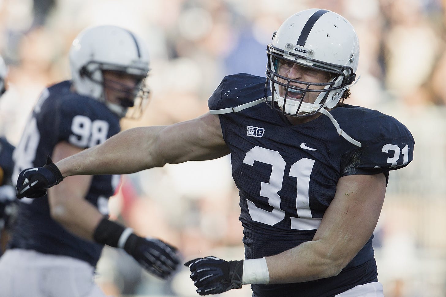 Penn State DE Brad Bars more focused than ever in return to football field  - pennlive.com