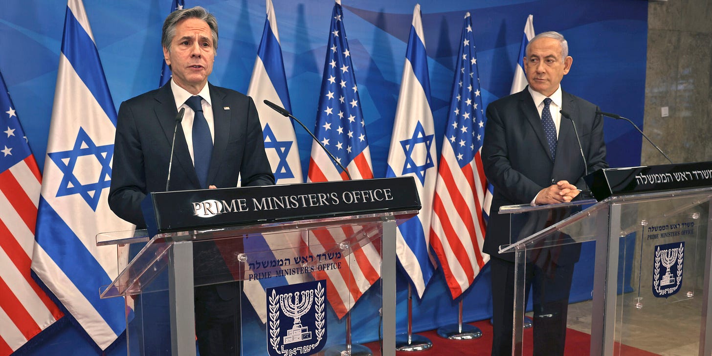 Israeli Prime Minister Benjamin Netanyahu, right, and U.S. Secretary of  State Anthony Blinken hold a joint press conference in Jerusalem Tuesday,  May 25, 2021 [AP Image] - United States Department of State