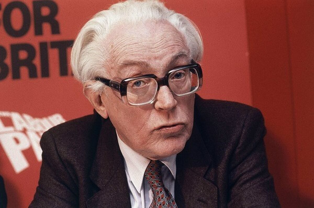 Michael Foot dies at 96; last of the British Labor Party's socialist  leaders - Los Angeles Times