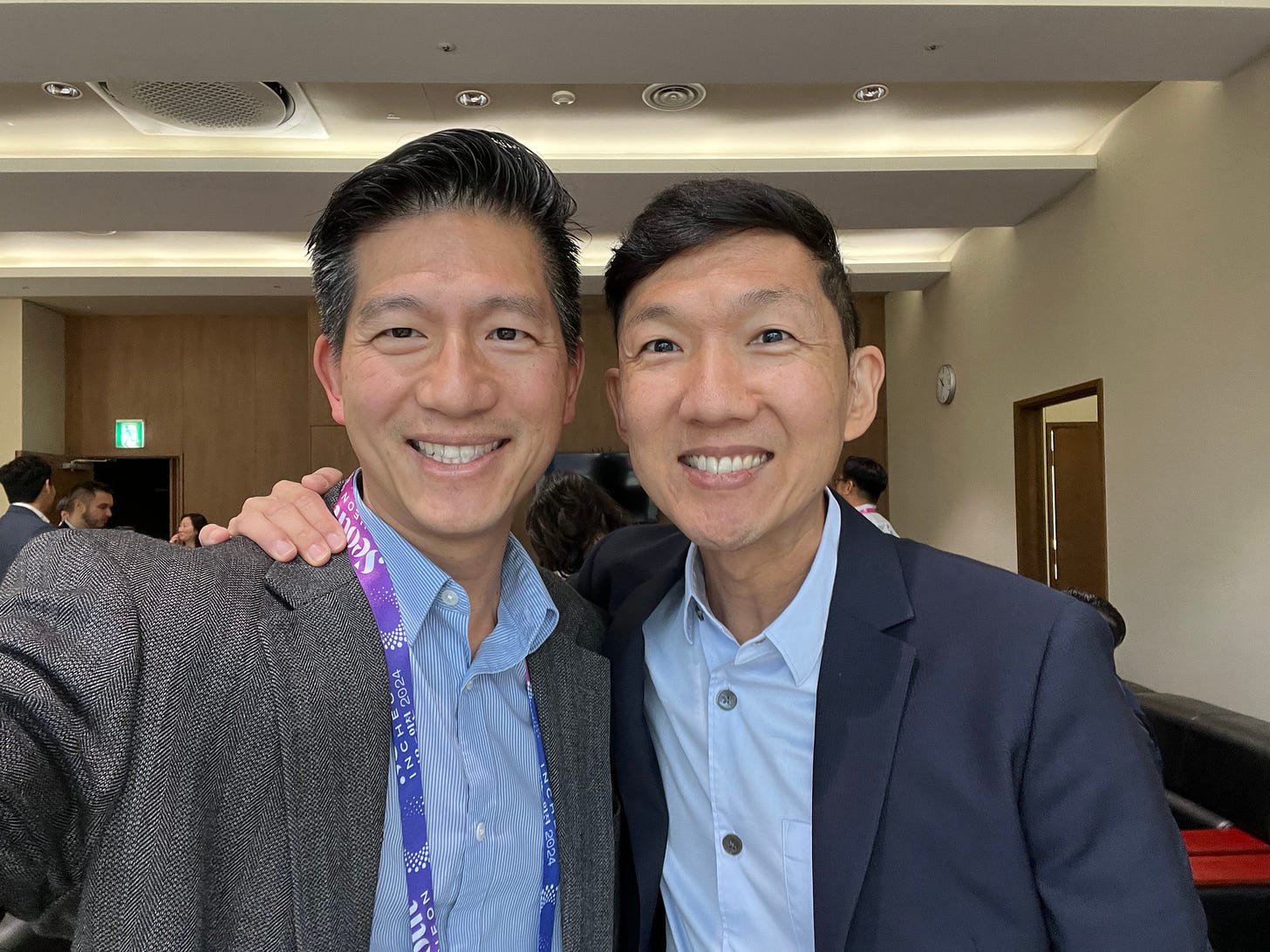 Allen Yeh and Michael Oh at L4 in 2024