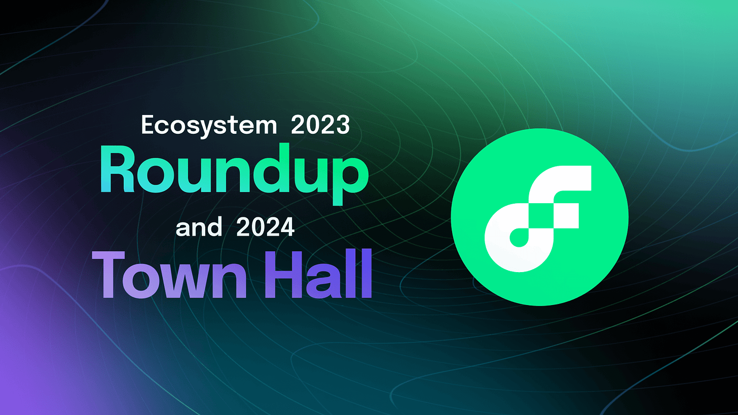 Flow Ecosystem 2023 Roundup and 2024 Town Hall