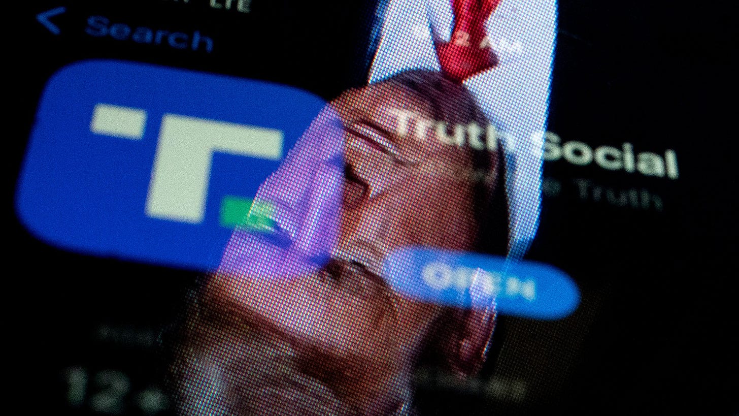 DJT stock price skyrockets as Trump's Truth Social goes public