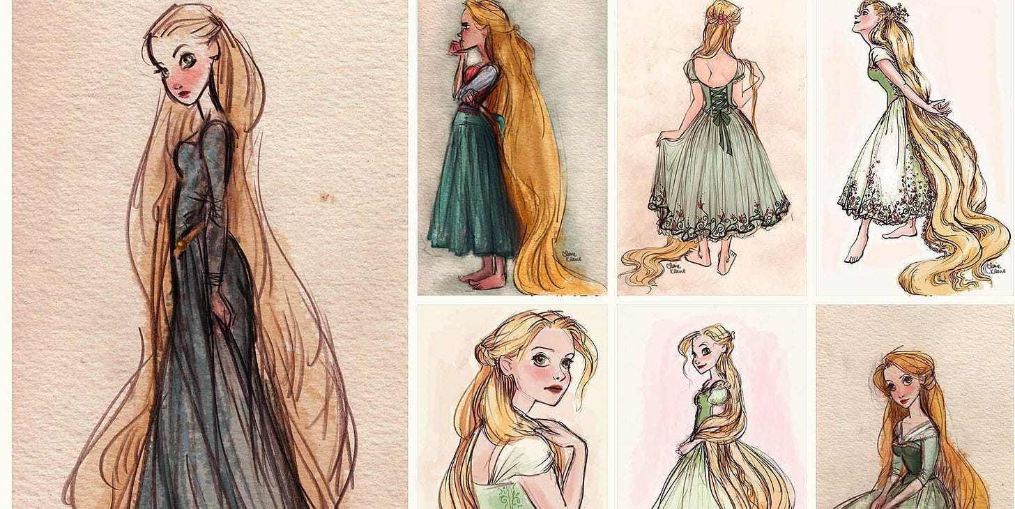 Disney: 10 Official Concept Art Pictures Of Tangled You Have To See