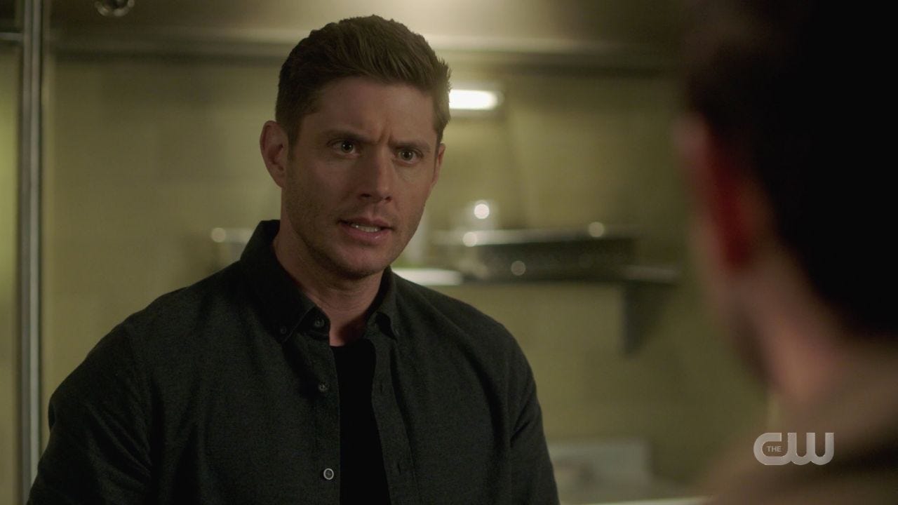 Dean Winchester explaining why Jack was put in malak box 14.19