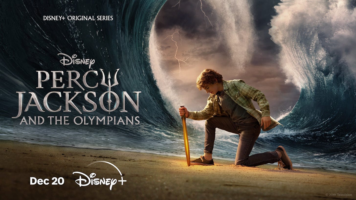 Percy Jackson and the Olympians on Disney+ Review | Double Take TV Newsletter | Jenni Cullen