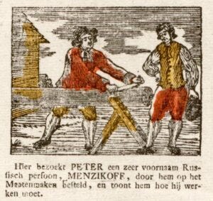 Tsaar Peter de Grote bezoekt Zaandam - ONH