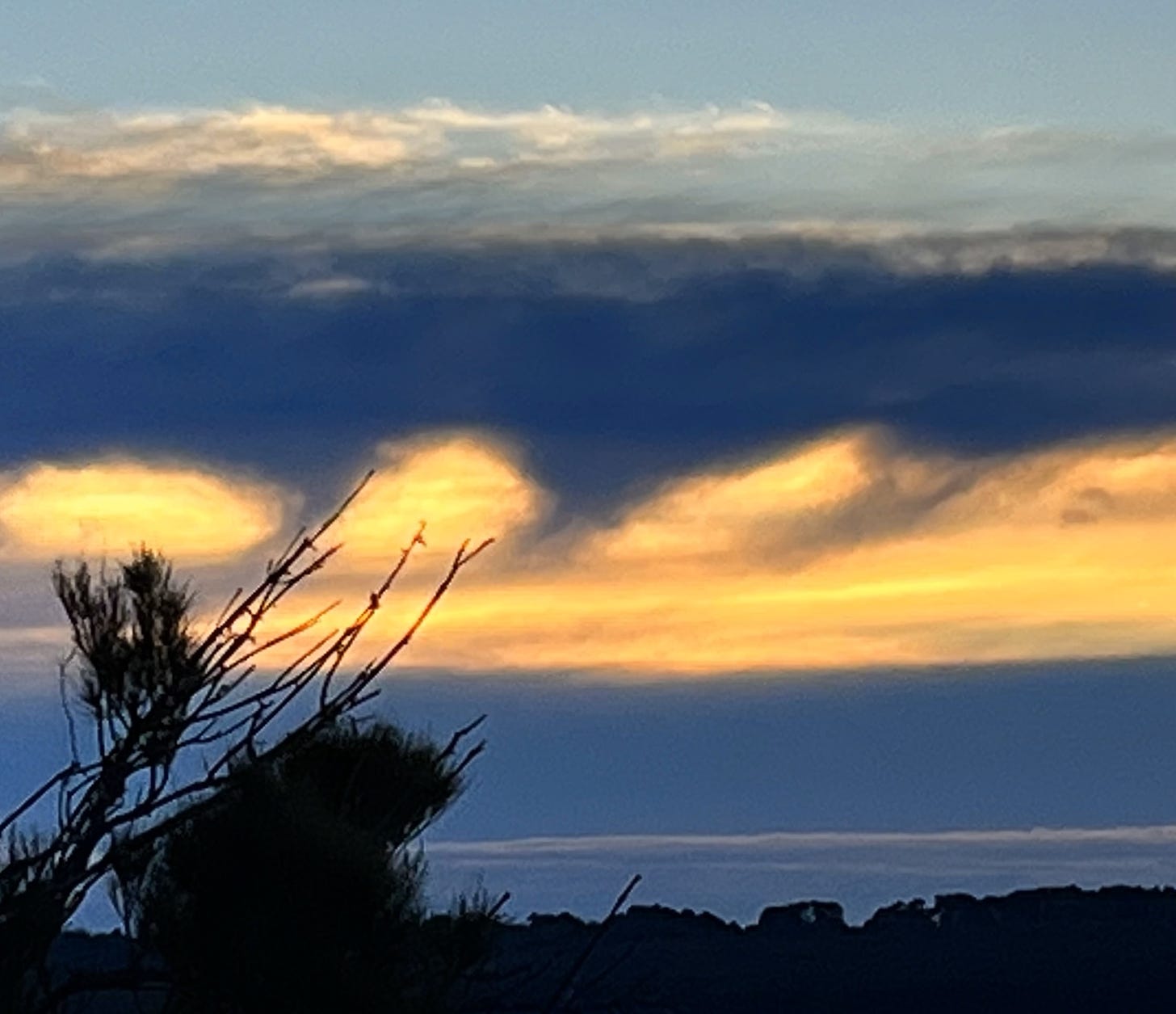 close up of sunrise at sublime point. Michelle cowles