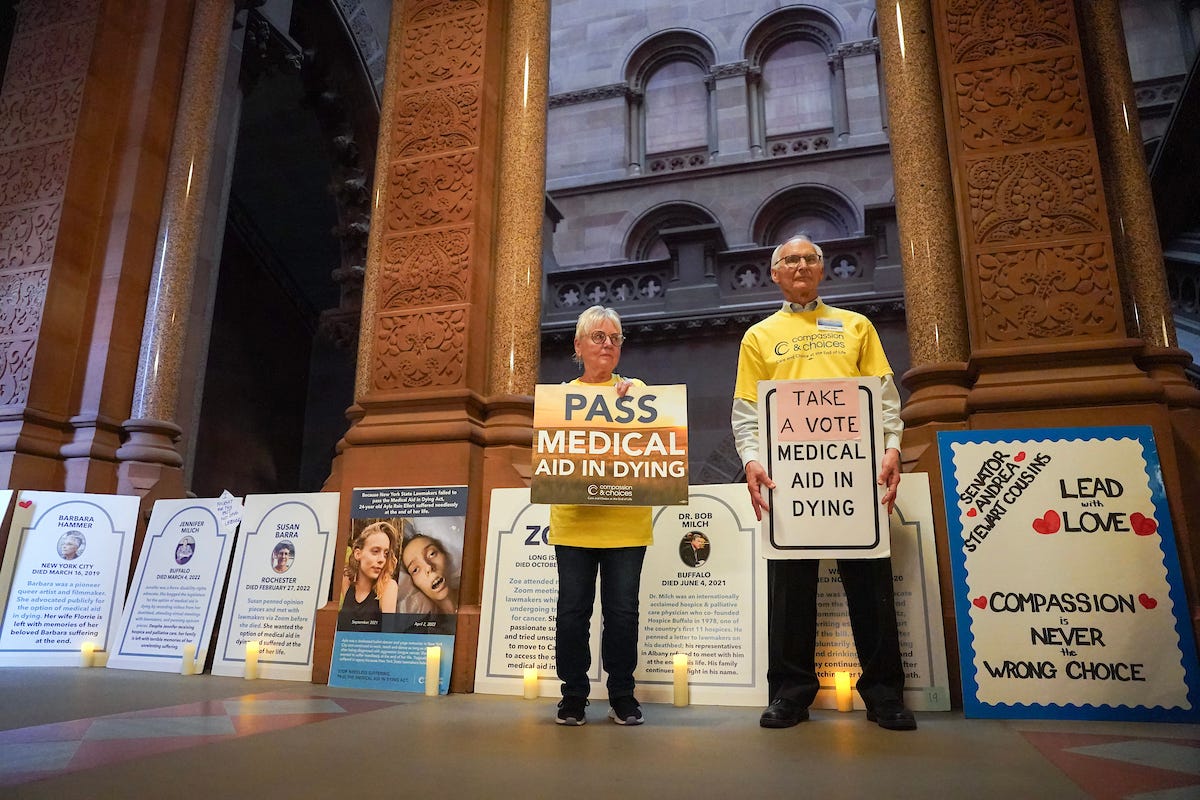 Eleven states have legalized assisted dying, but only New York would have no waiting period, which risks turning suicide into a medical treatment option. Will New York Soon Make It Too Easy to Die? The Free Press.