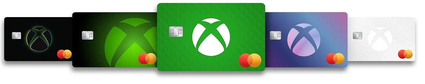 XBox Mastercard