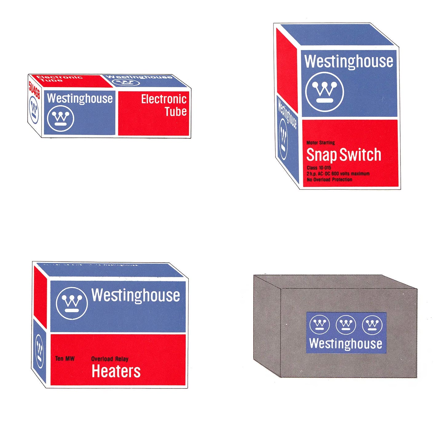Paul Rand's 1961 logo for Westinghouse.