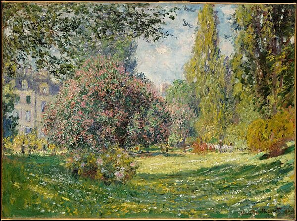 Claude Monet | Landscape: The Parc Monceau | The Metropolitan Museum of Art