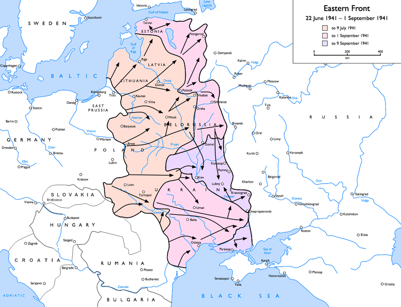 Germany’s Eastern Front, June–September 1941 Germany’s Eastern Front, June–September 1941