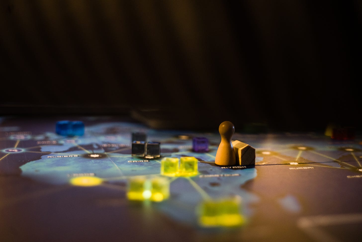 The board game Pandemic.