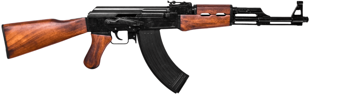 Ak47 Assault Rifle transparent PNG - StickPNG