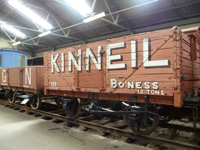 Kinneil Colliery coal wagon, Scottish Railway Exhibition